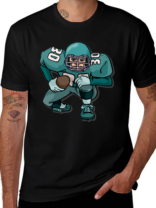 Football Player Graphic Tee