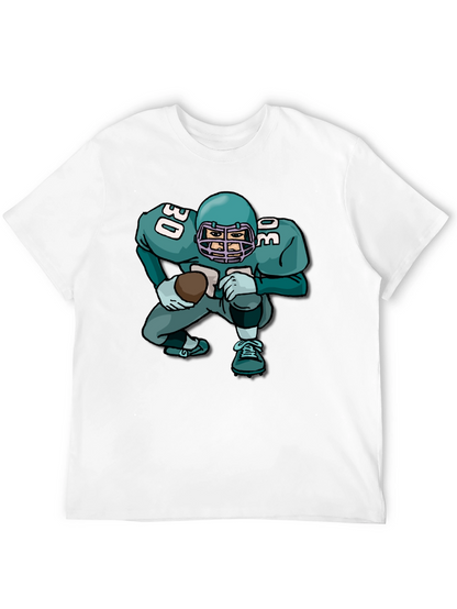 Football Player Graphic Tee