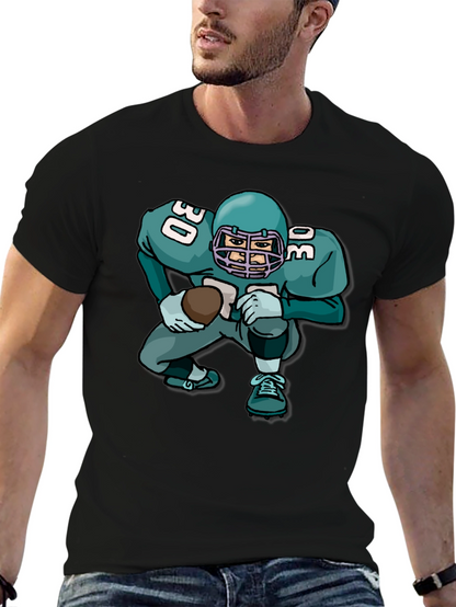 Football Player Graphic Tee