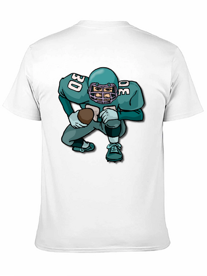 Football Player Graphic Tee