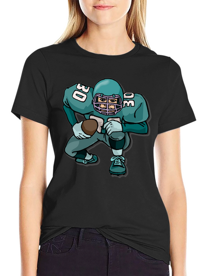 Football Player Graphic Tee