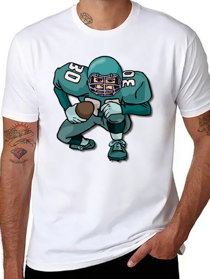 Football Player Graphic Tee