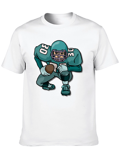 Football Player Graphic Tee