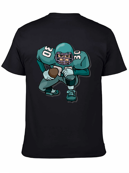 Football Player Graphic Tee