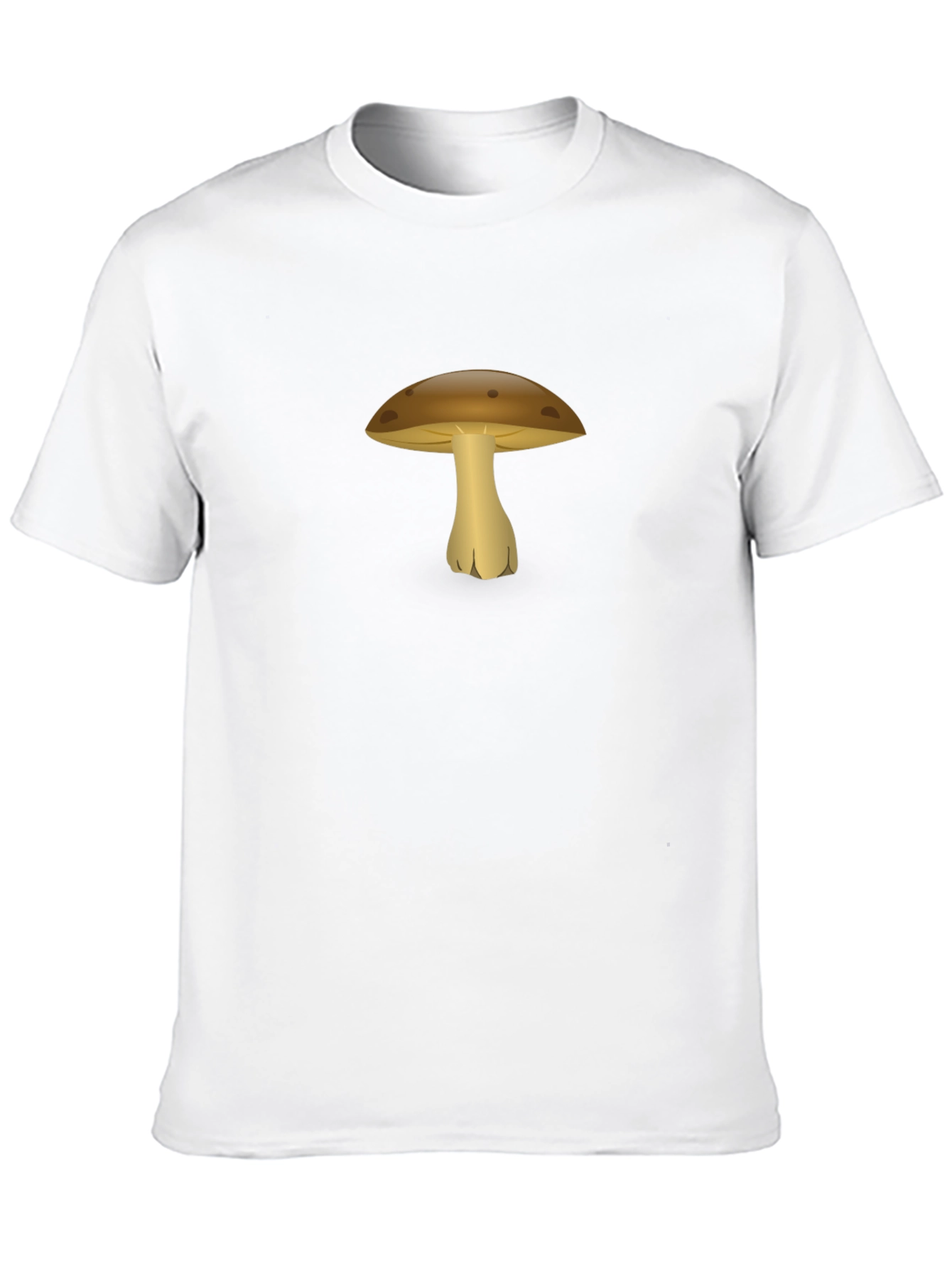 Mushroom Graphic Black T-Shirt