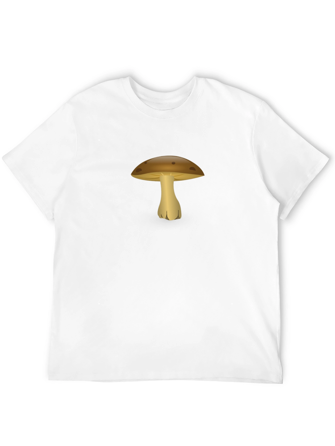 Mushroom Graphic Black T-Shirt