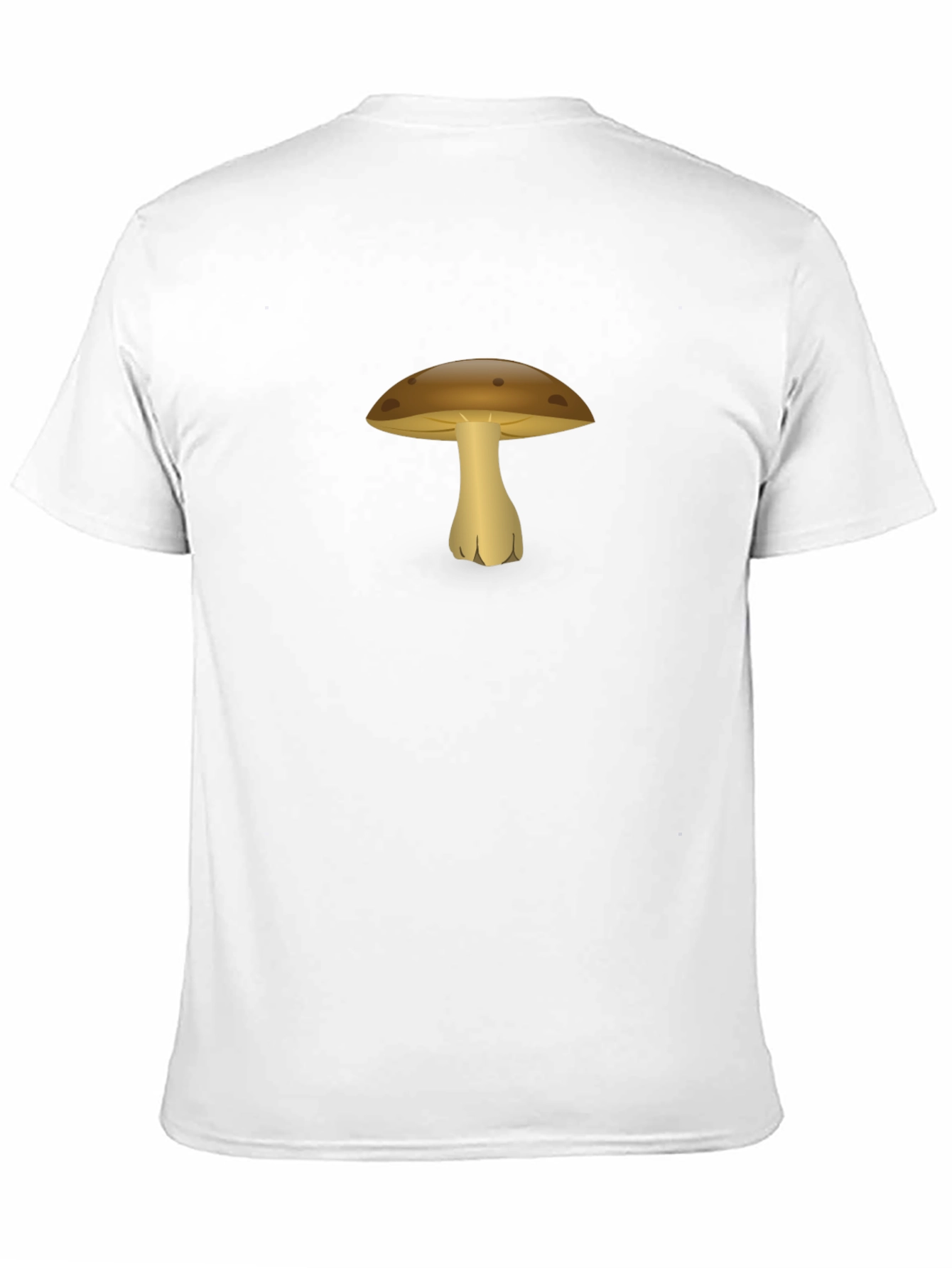 Mushroom Graphic Black T-Shirt