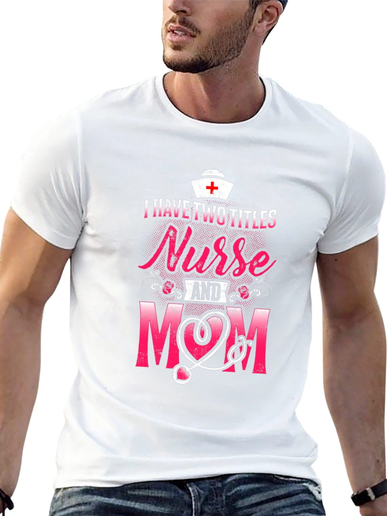 Nurse Mom T-Shirt - Two Titles