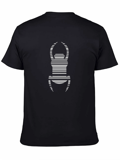 Barcode Beetle Graphic Tee - Black