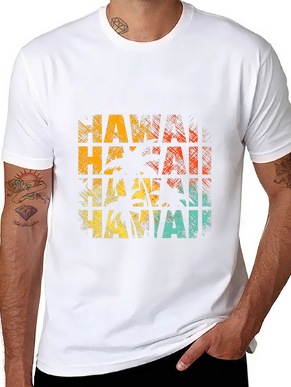 Hawaii Palm Tee - Island Vibes