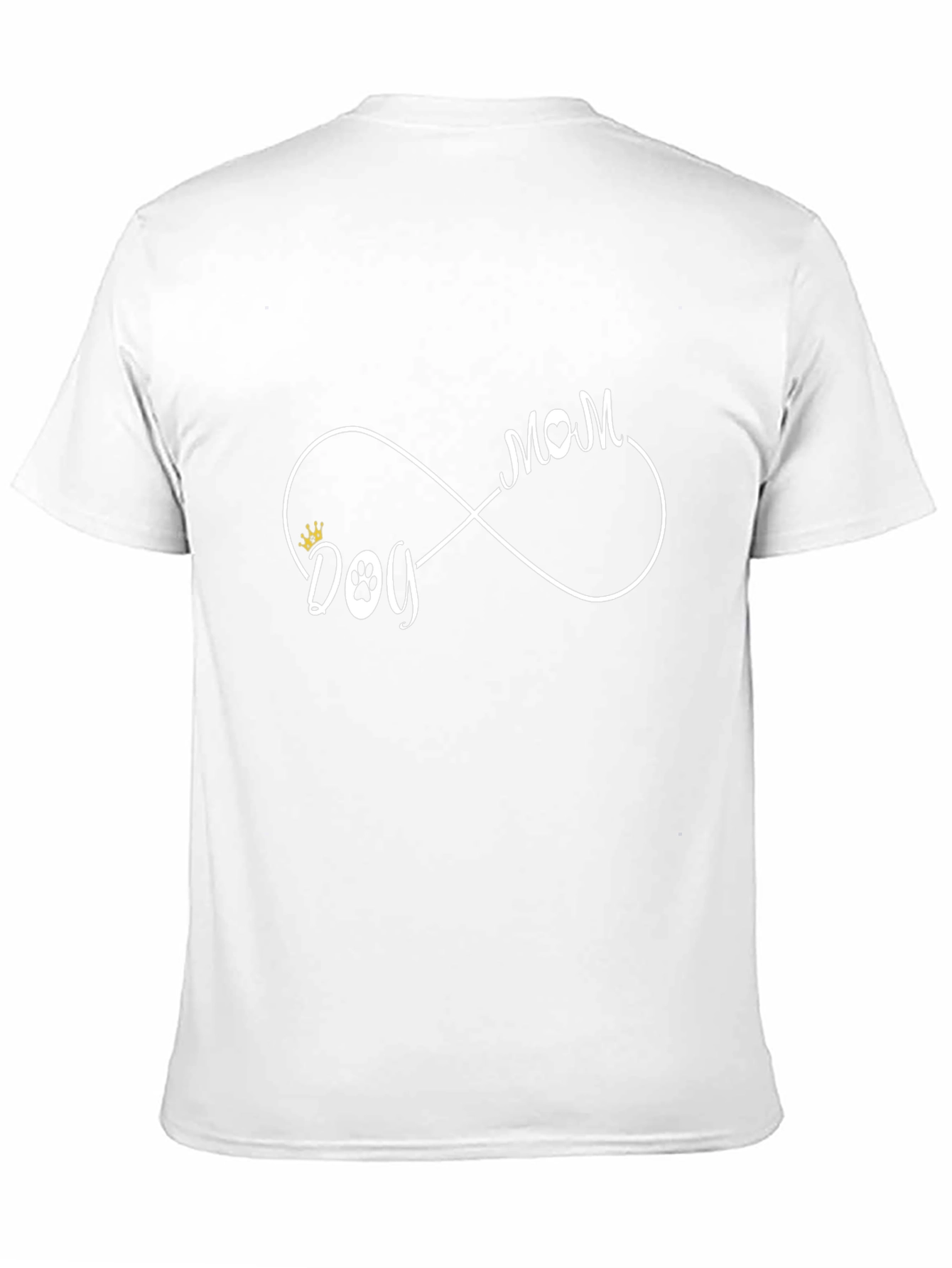 Dog Mom Infinity T-Shirt - Cute Graphic Tee