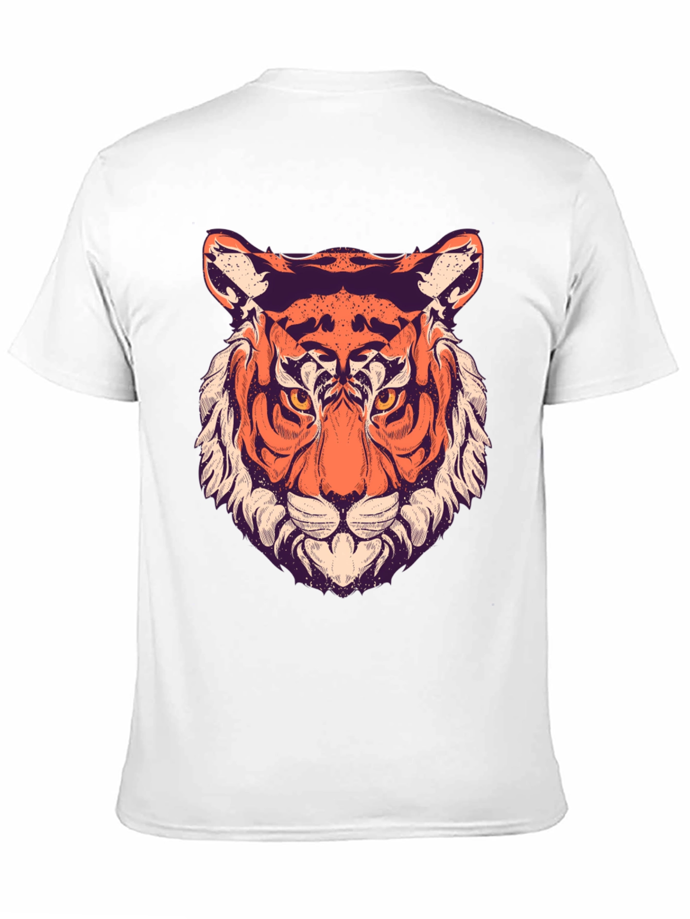 Cool Tiger Graphic Black T-Shirt