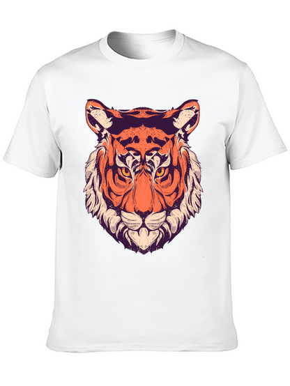 Cool Tiger Graphic Black T-Shirt