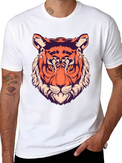 Cool Tiger Graphic Black T-Shirt