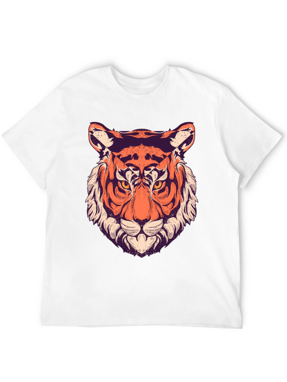 Cool Tiger Graphic Black T-Shirt
