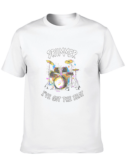 Drummer Ive Got The Beat Black T-Shirt