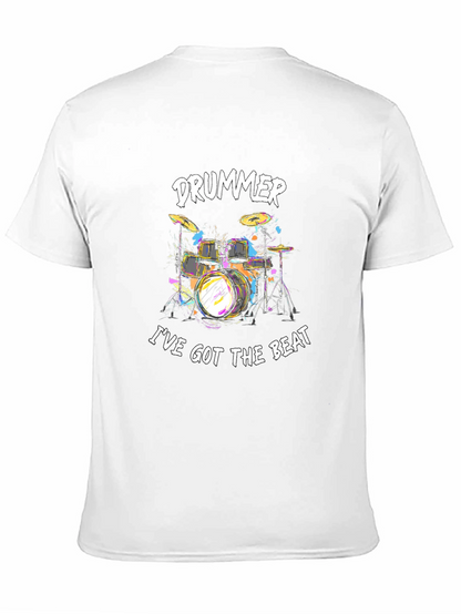 Drummer Ive Got The Beat Black T-Shirt