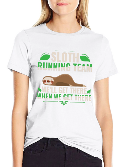 Sloth Running Team T-Shirt