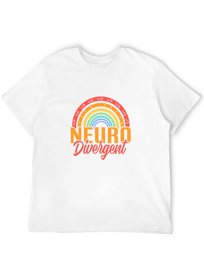 Neurodivergent Rainbow T-Shirt - Support Neurodiversity!