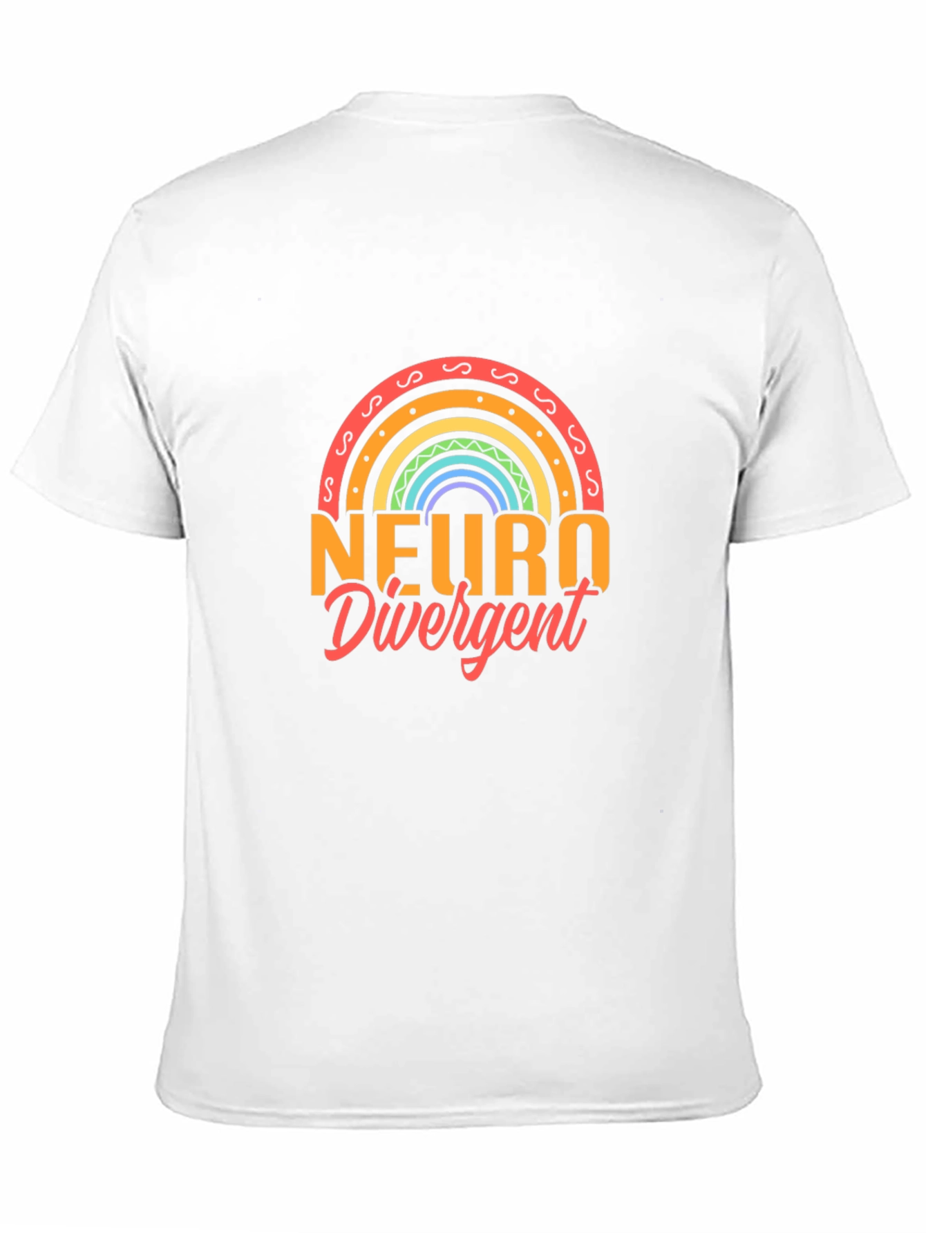 Neurodivergent Rainbow T-Shirt - Support Neurodiversity!