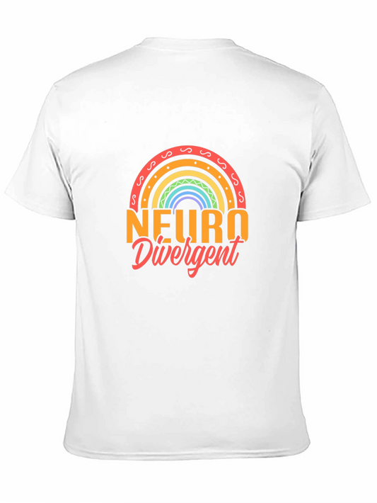 Neurodivergent Rainbow T-Shirt - Support Neurodiversity!