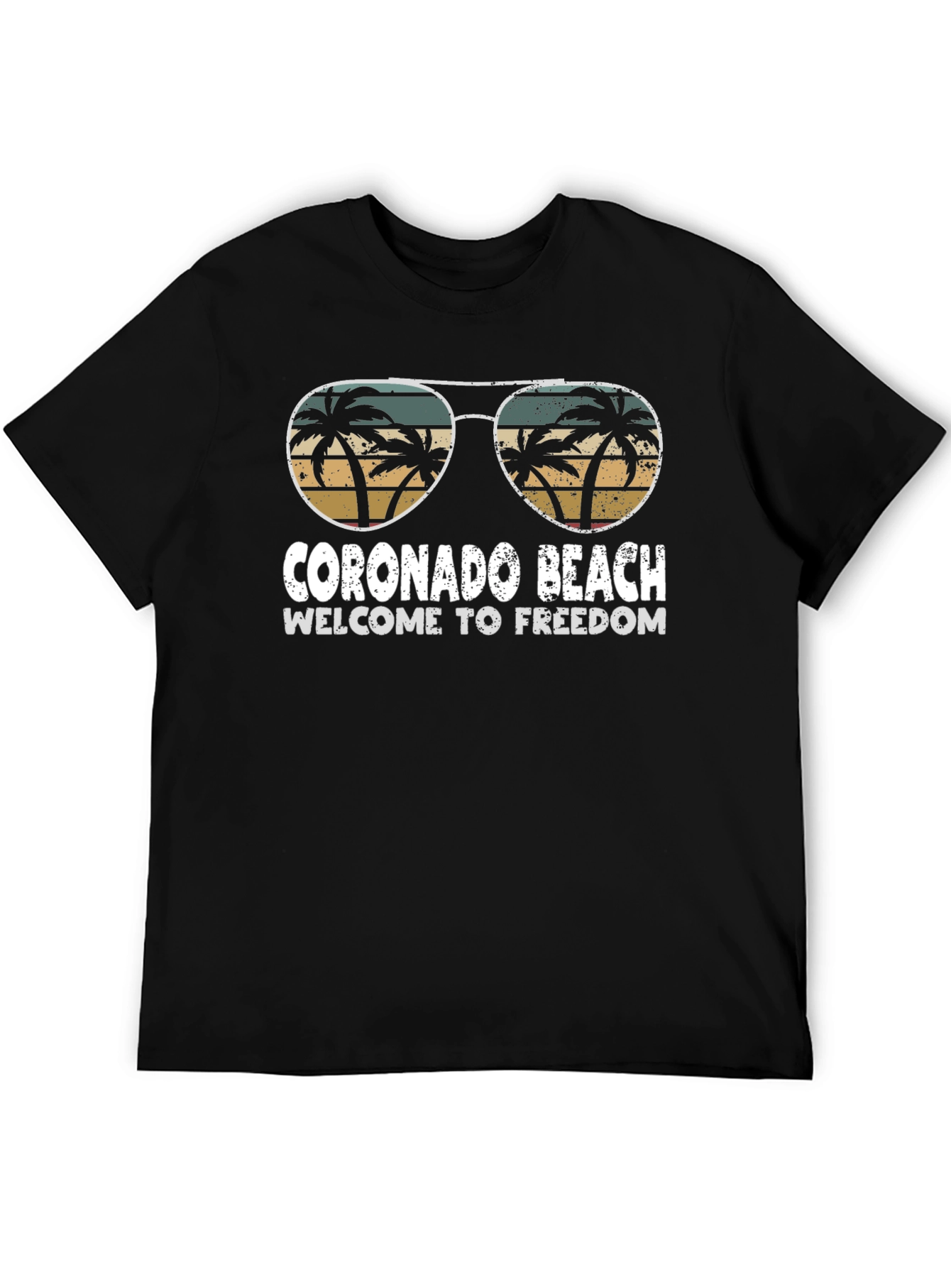 Coronado Beach T-Shirt - Freedom Vibes