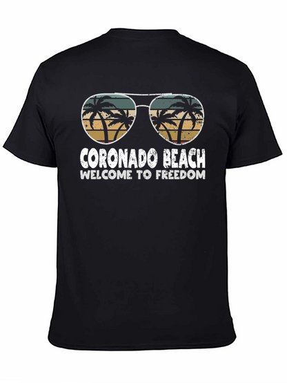 Coronado Beach T-Shirt - Freedom Vibes