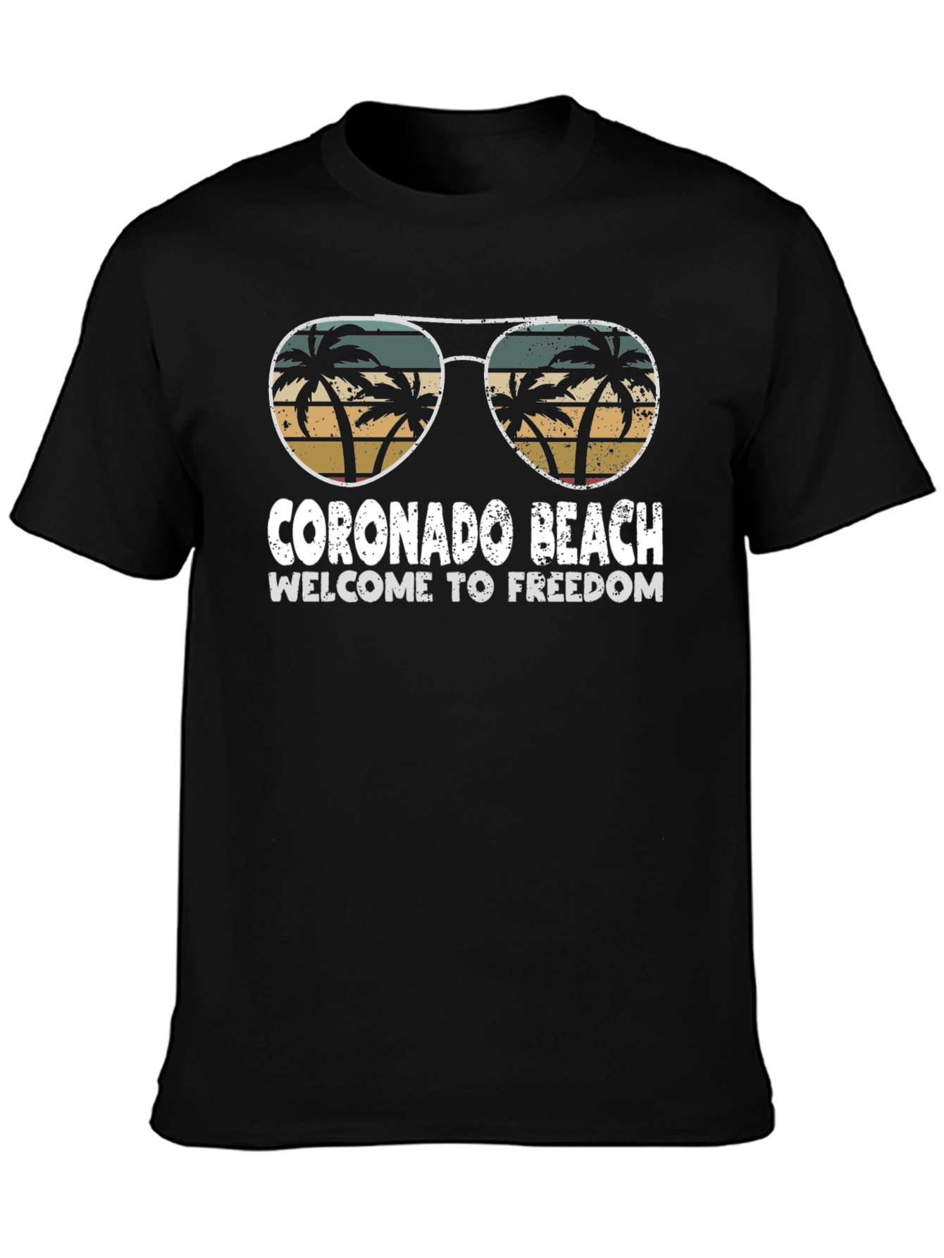 Coronado Beach T-Shirt - Freedom Vibes