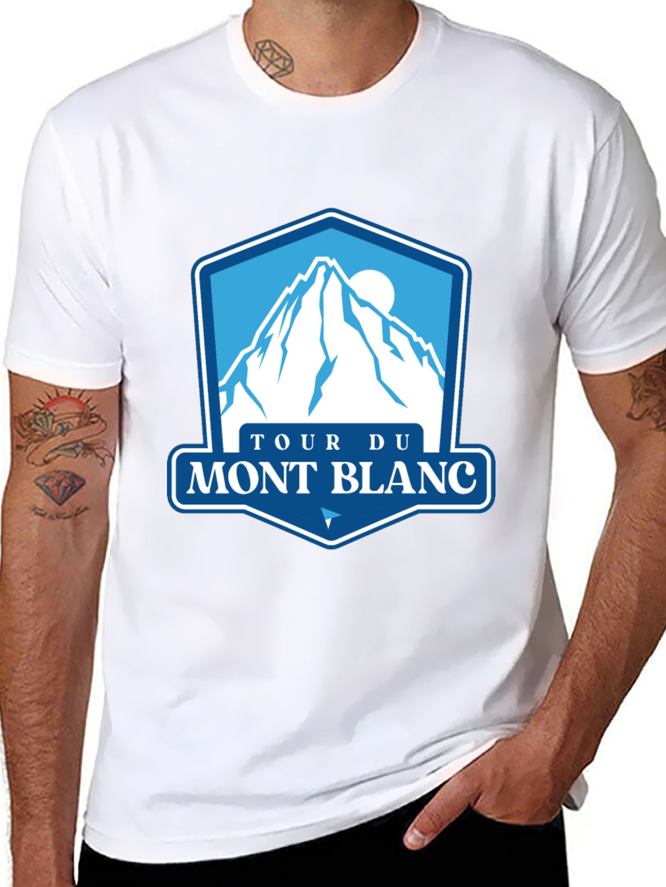 Tour du Mont Blanc Graphic T-Shirt