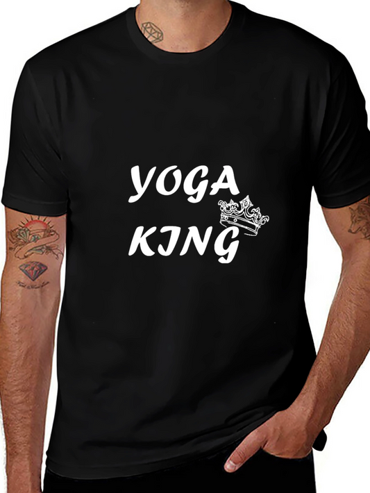 Yoga King Black T-Shirt