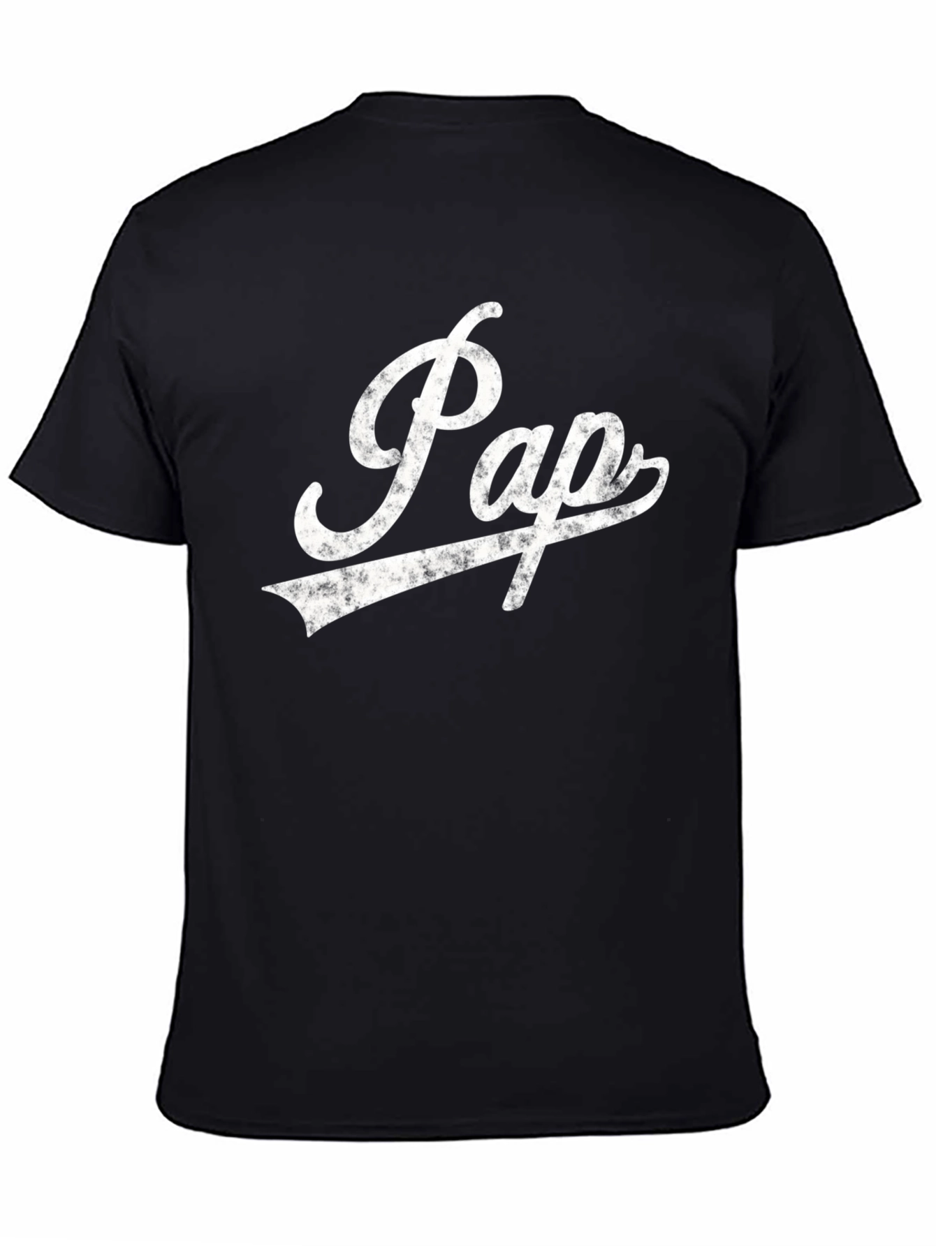 Papa Script Graphic Tee - Cool Dad Shirt