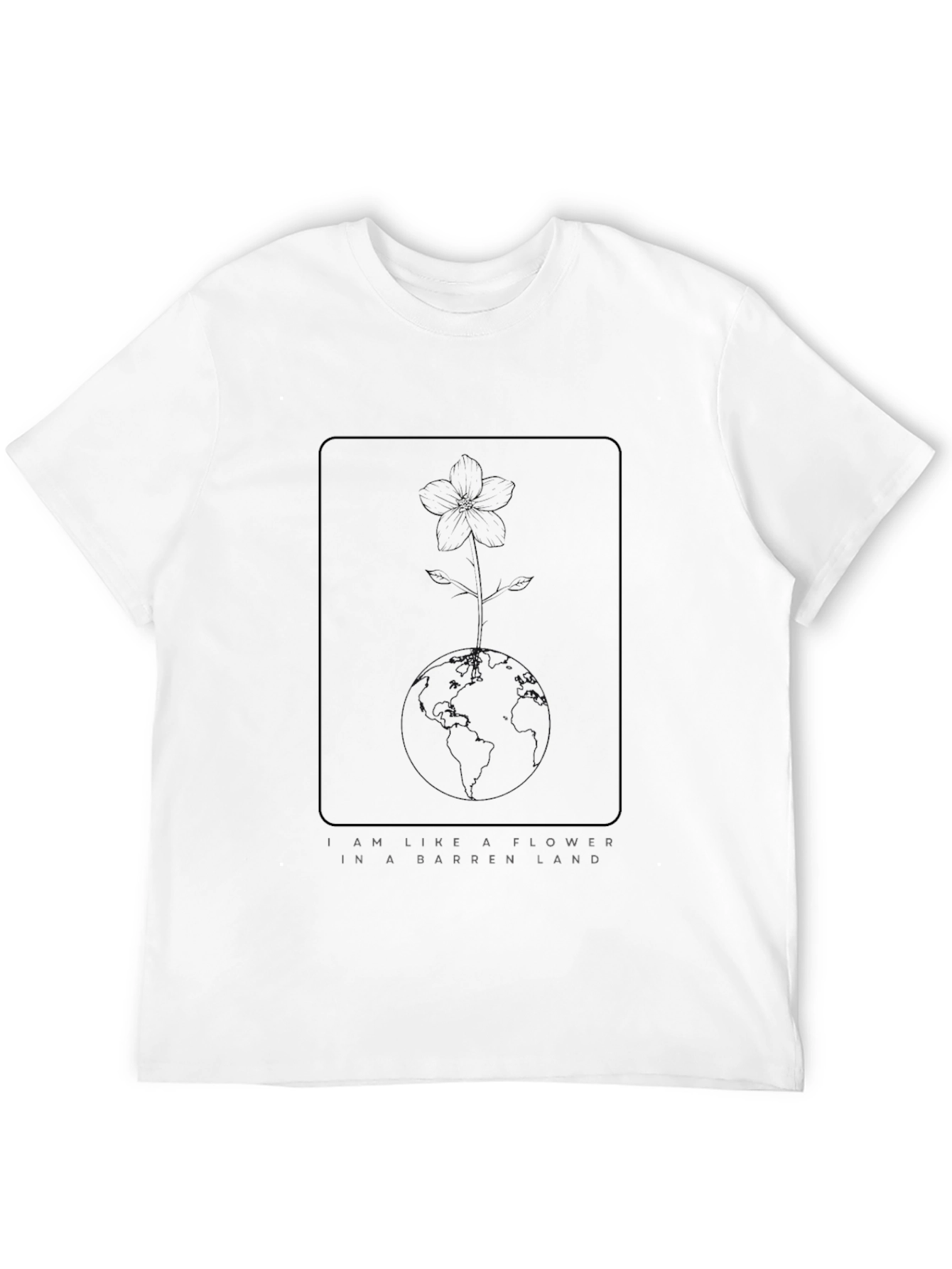 Barren Land Flower Graphic Tee
