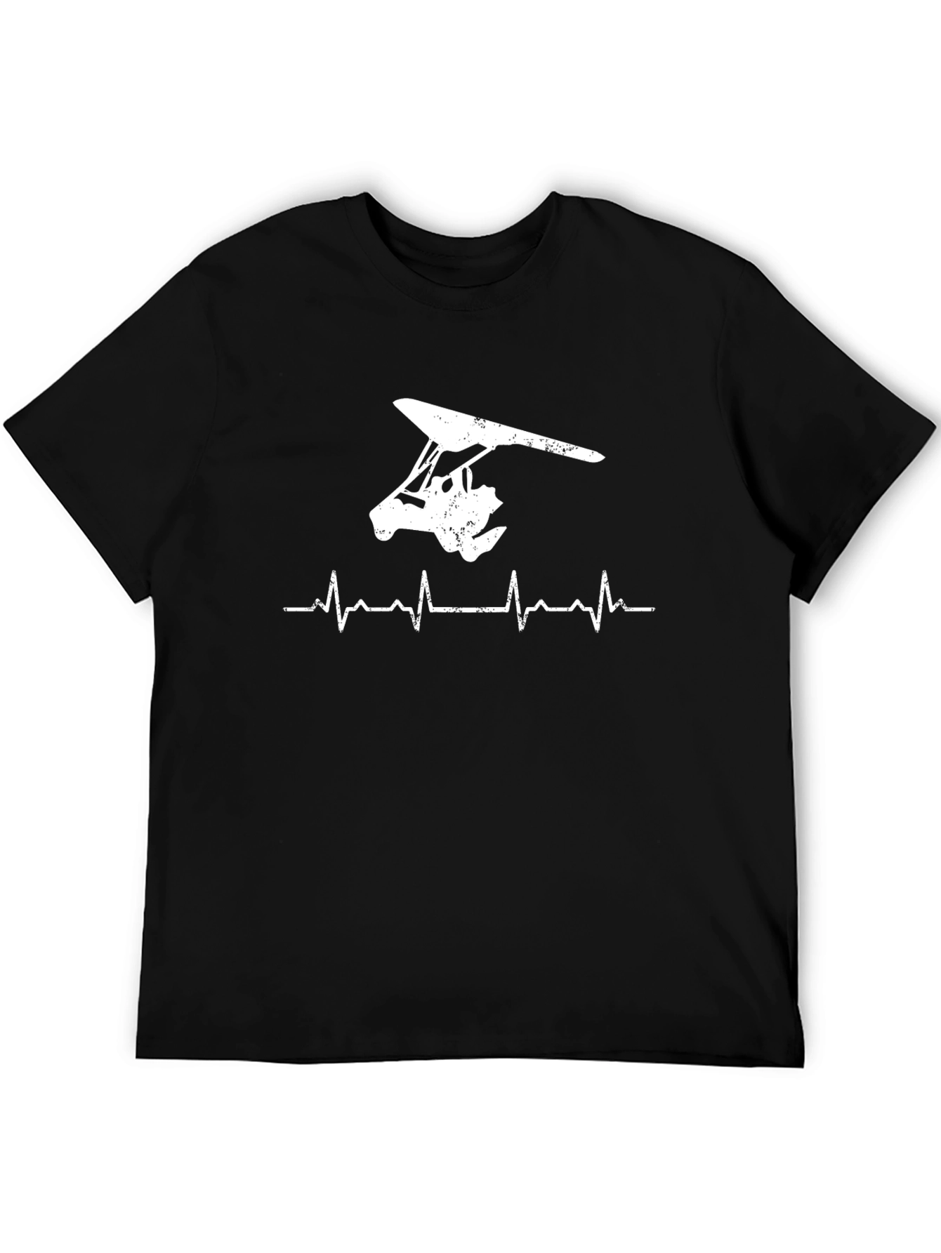 Hang Gliding Heartbeat T-Shirt - Soar High!