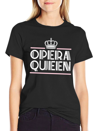 Opera Queen Black T-Shirt