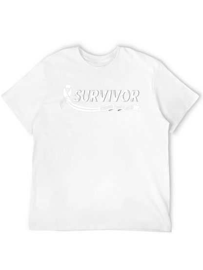 Survivor Stronger Than Cancer Graphic T-Shirt