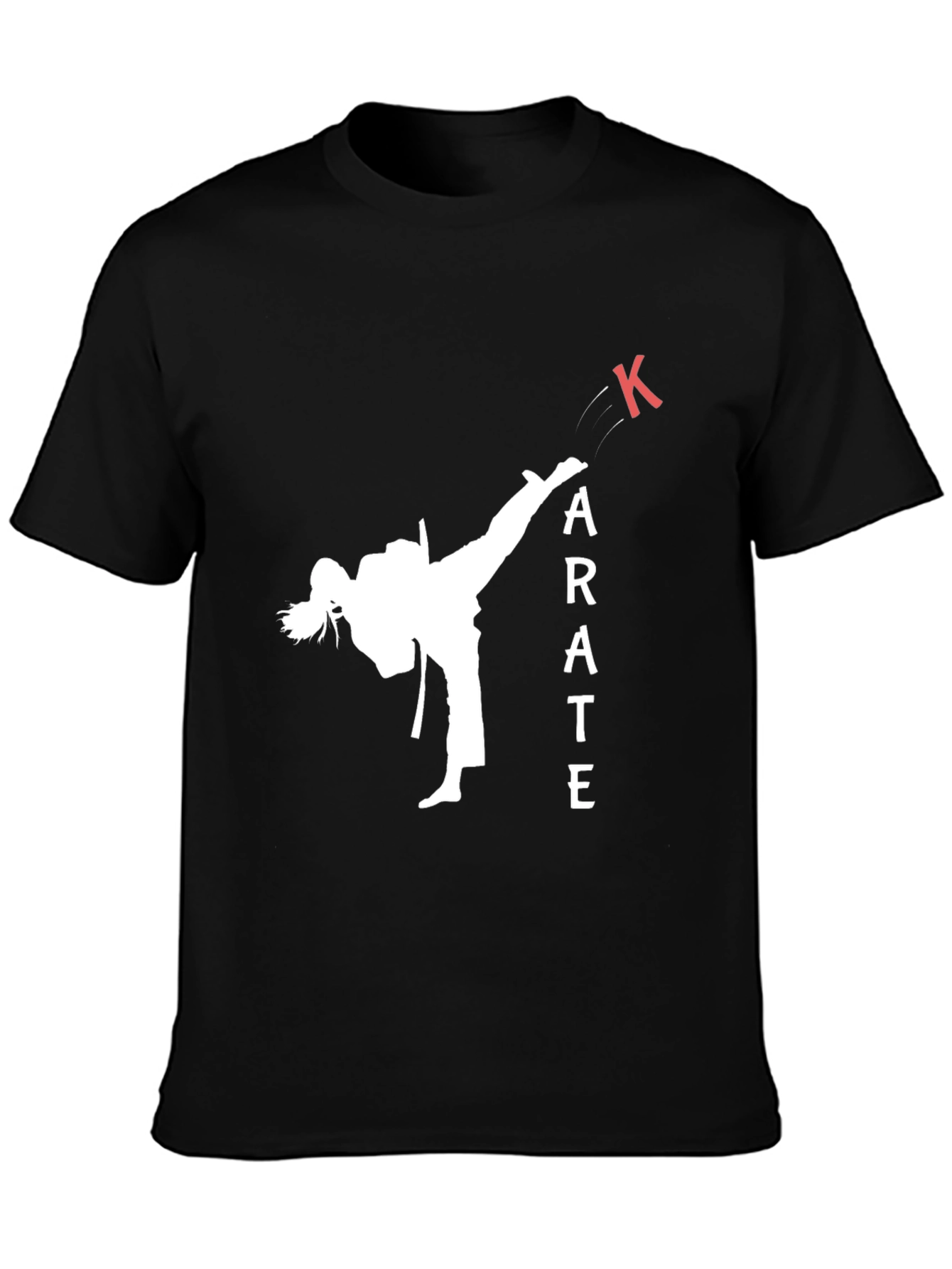 Karate Kick T-Shirt - Martial Arts Graphic Tee