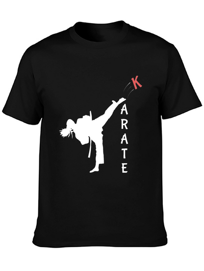 Karate Kick T-Shirt - Martial Arts Graphic Tee