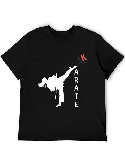 Karate Kick T-Shirt - Martial Arts Graphic Tee