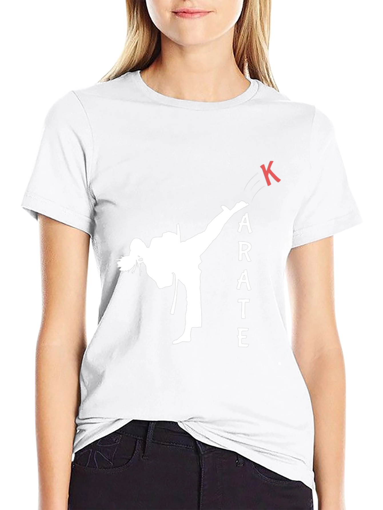 Karate Kick T-Shirt - Martial Arts Graphic Tee