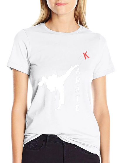 Karate Kick T-Shirt - Martial Arts Graphic Tee