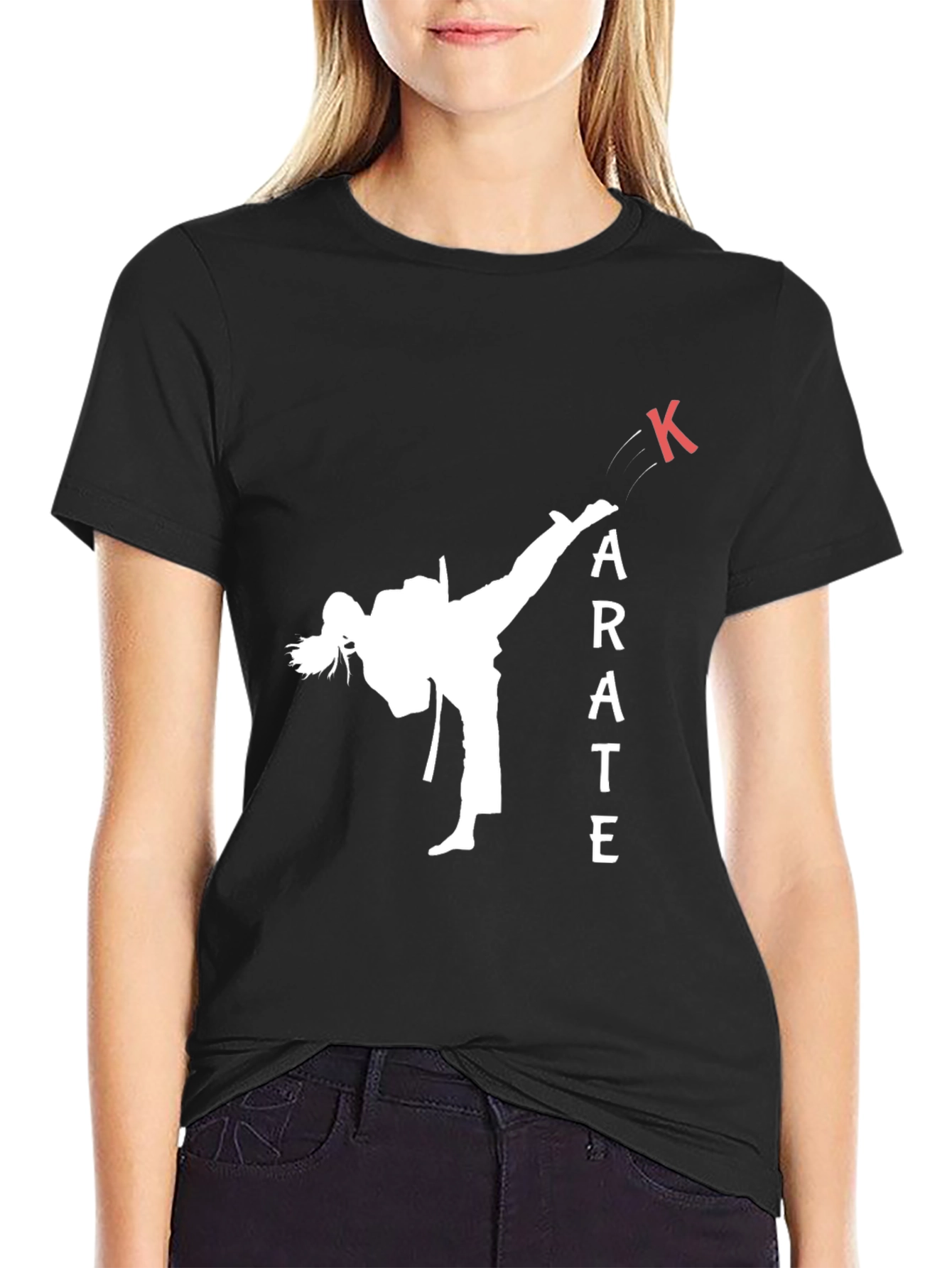 Karate Kick T-Shirt - Martial Arts Graphic Tee