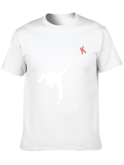 Karate Kick T-Shirt - Martial Arts Graphic Tee