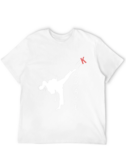 Karate Kick T-Shirt - Martial Arts Graphic Tee