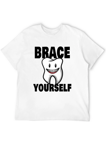 Brace Yourself Funny Tooth T-Shirt
