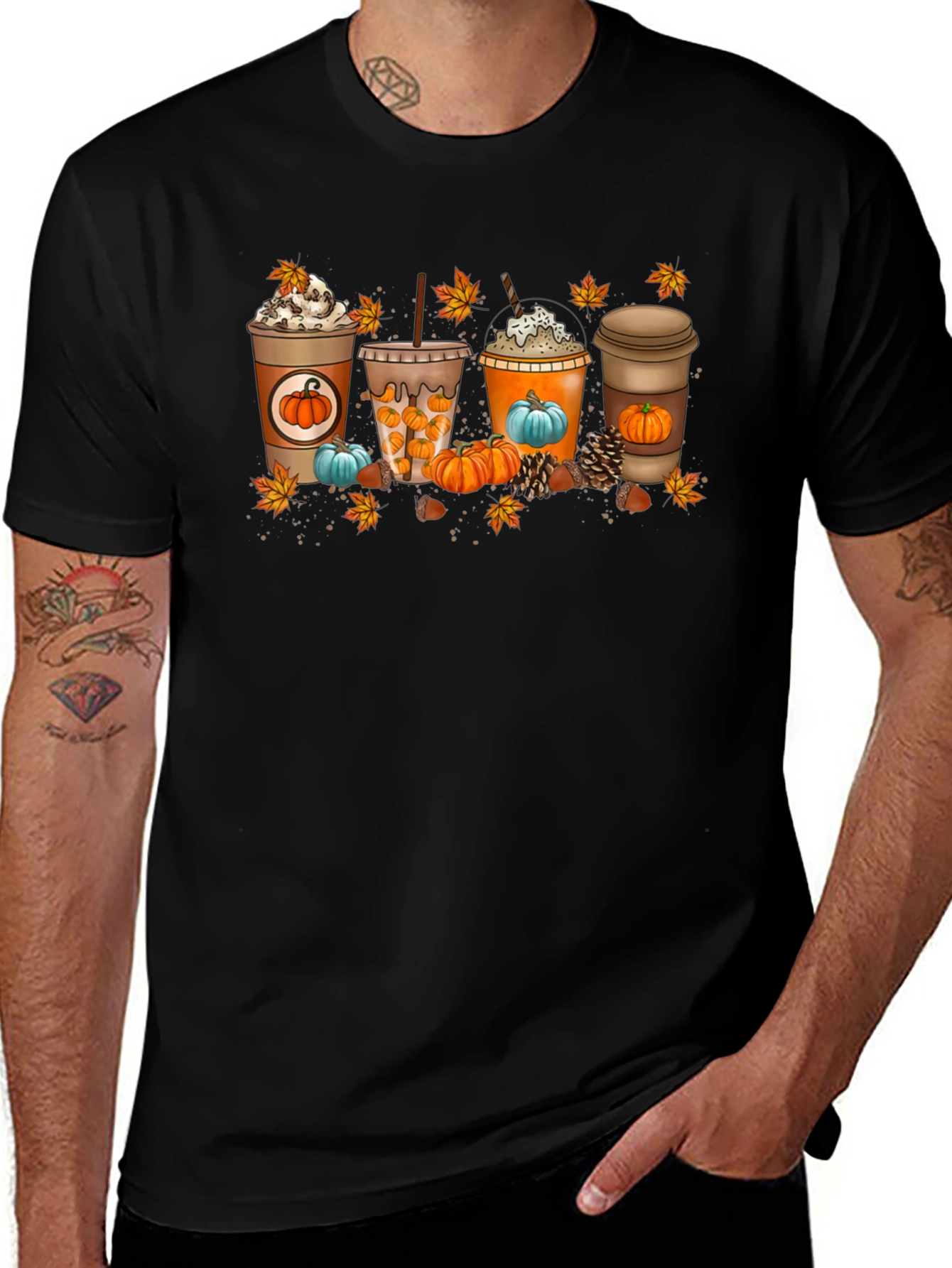 Fall Coffee Lovers T-Shirt - Pumpkin Spice Season