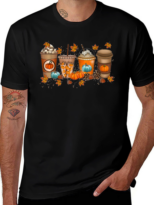 Fall Coffee Lovers T-Shirt - Pumpkin Spice Season