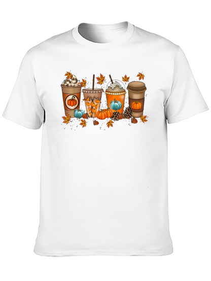 Fall Coffee Lovers T-Shirt - Pumpkin Spice Season