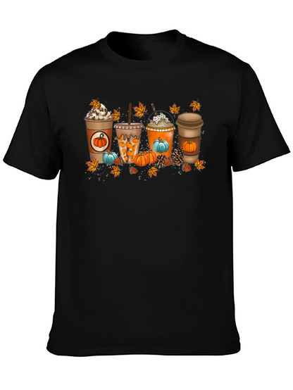 Fall Coffee Lovers T-Shirt - Pumpkin Spice Season