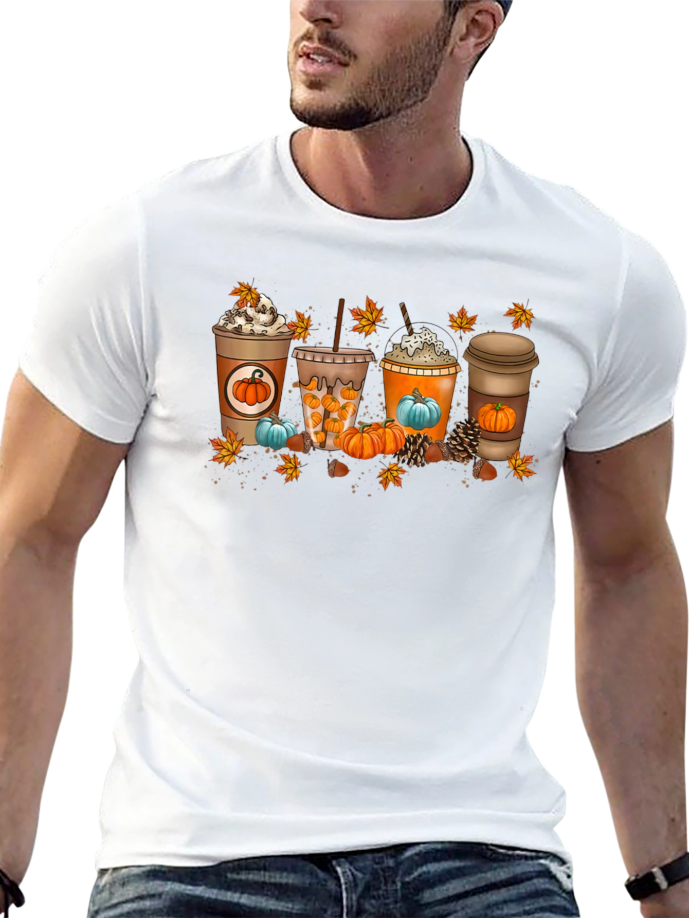 Fall Coffee Lovers T-Shirt - Pumpkin Spice Season