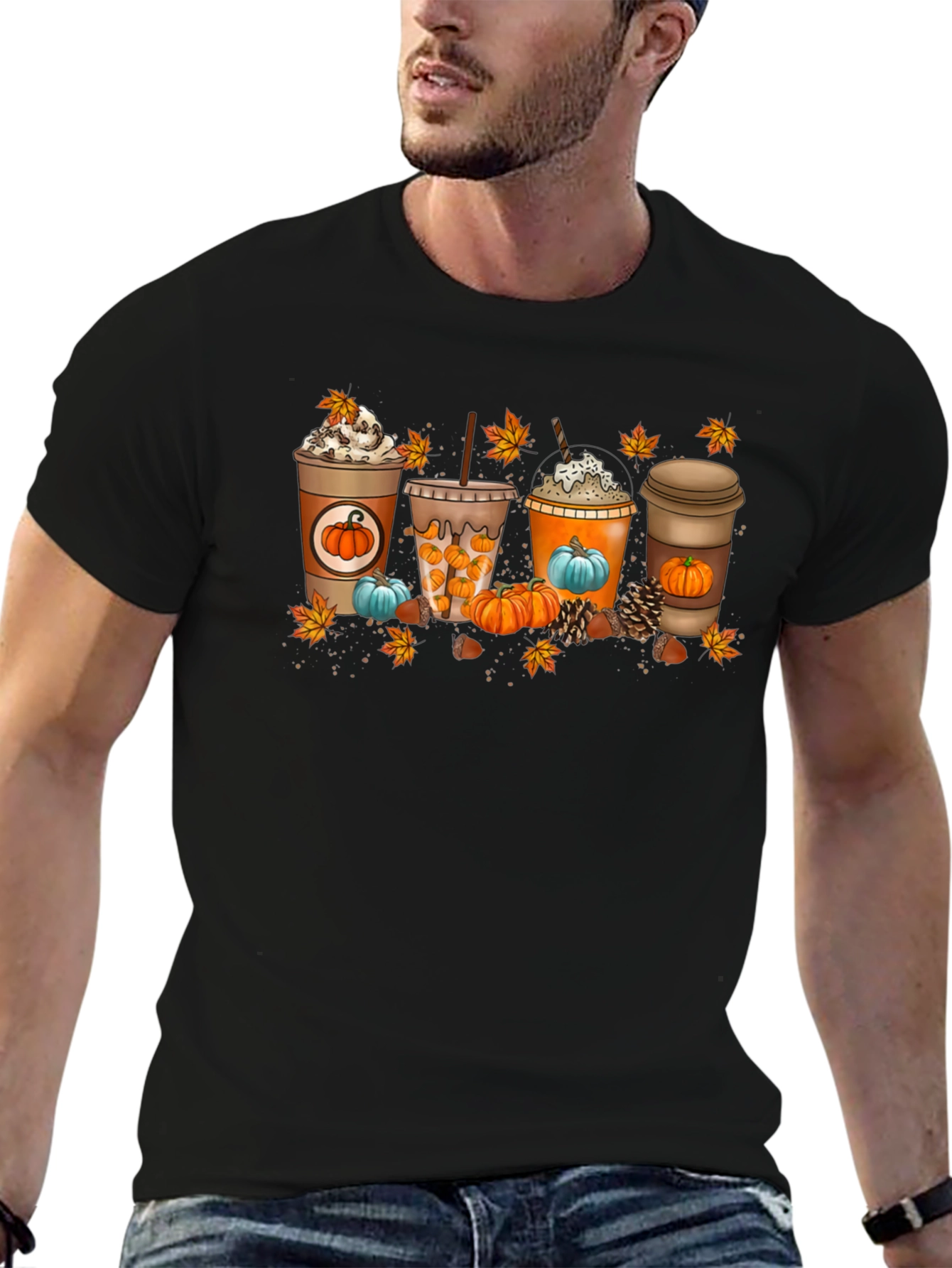 Fall Coffee Lovers T-Shirt - Pumpkin Spice Season